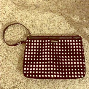 Nine West studded clutch